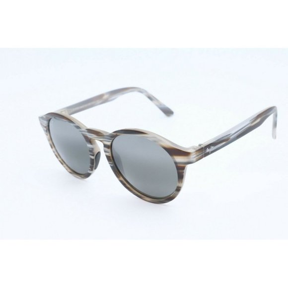 Maui Jim Pineapple MJ 784-14D Grey Brown Sunglasses Gray Polarized Lenses NEW - Picture 1 of 6